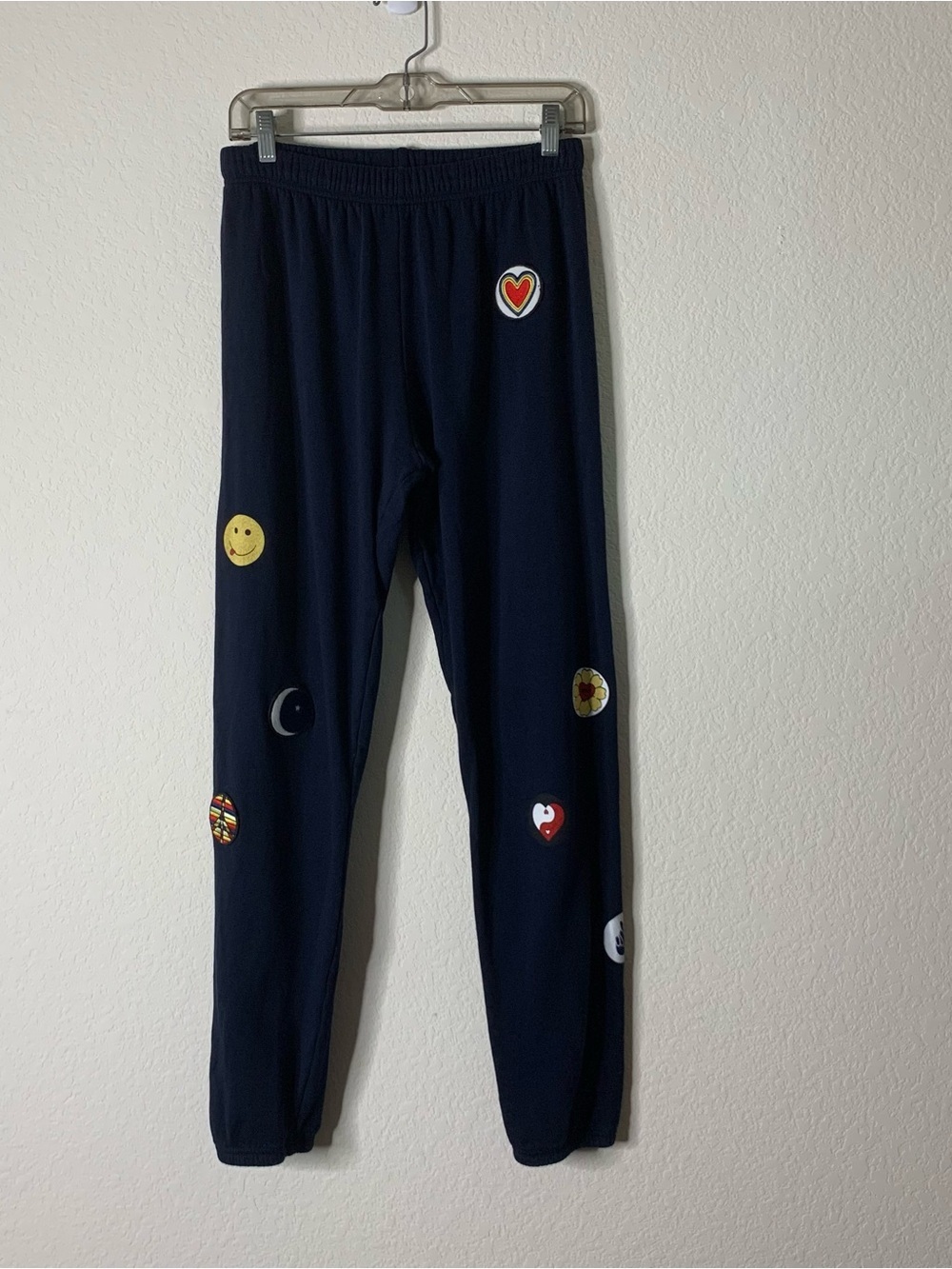 Lauren moshi Womens navy tanzi hippie patches sweatpants s